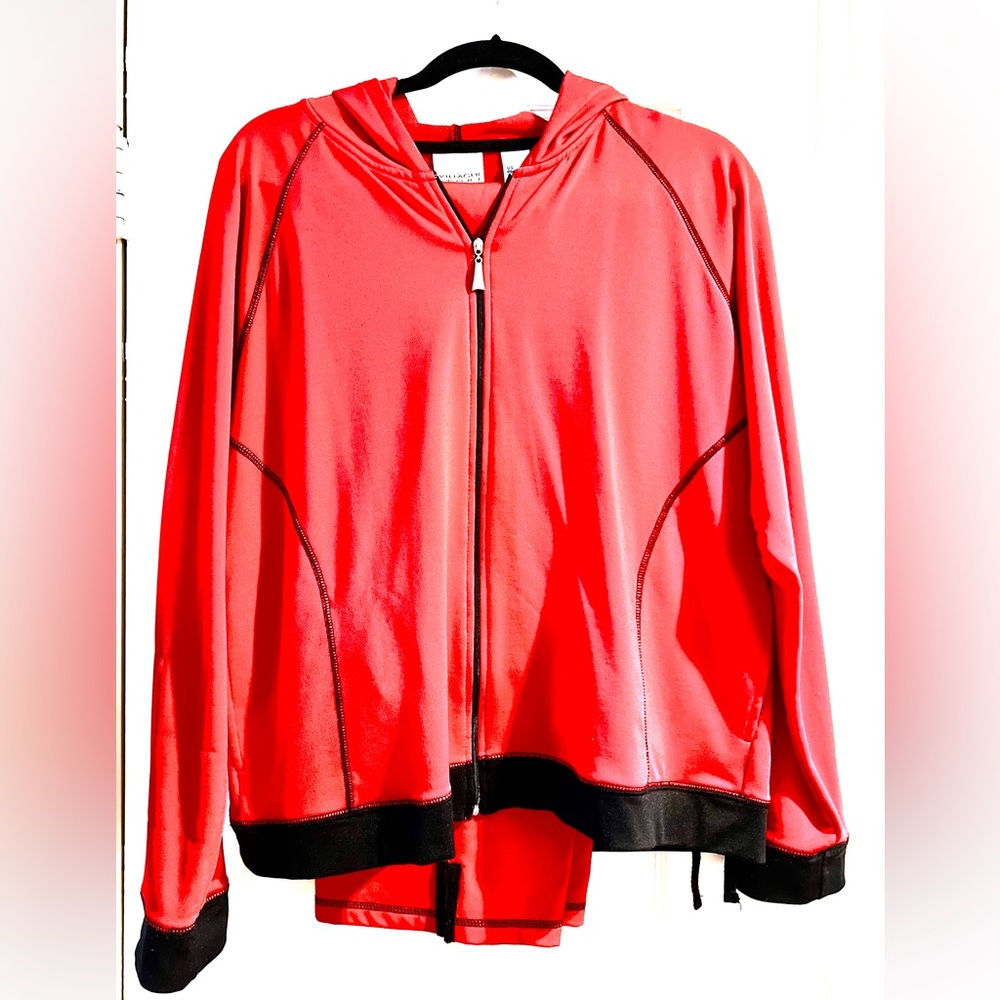Women’s Red 2-Piece Pant Outfit - size Large